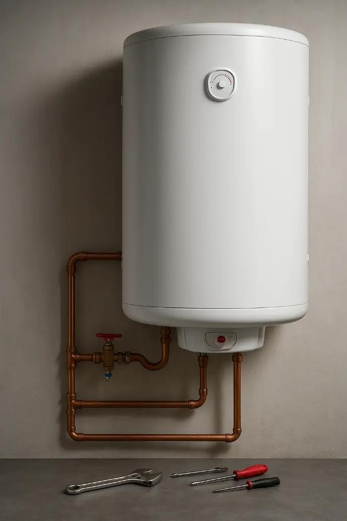 Installation professionnelle de chauffe-eau