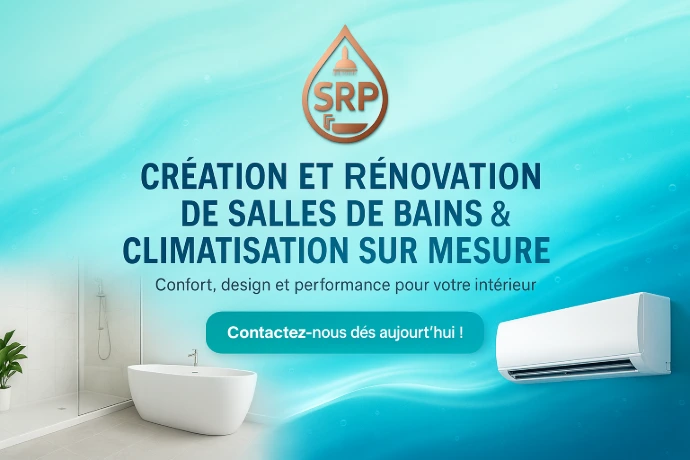 SRP plombier à Digne-les-Bains 04 — installation salle de bains et climatisation